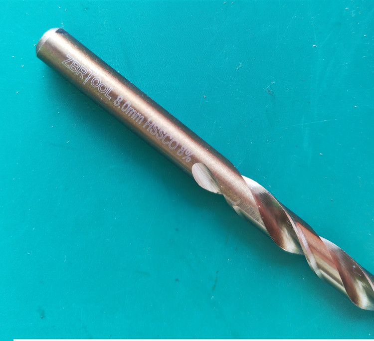 مته سایز 8.0 HSS M42 کبالت 8% برند ZBRTOOL